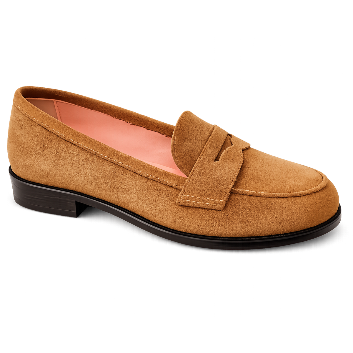 Mocassino Donna Scamosciato Sabbia - Art 4071