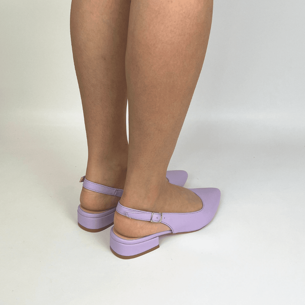 Morablu 3191 Sol Soft Lilla Sandalo Basso Tacco 20