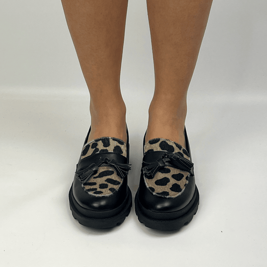 MORABLU 3469/FC SOL SOFT NERO / LEOPARDO BEIGE