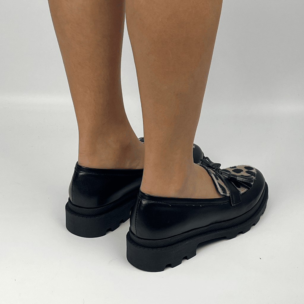 MORABLU 3469/FC SOL SOFT NERO / LEOPARDO BEIGE