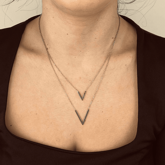 COLLANA DOUBLE V
