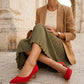 MORABLU 3863 CAMOSCIO PELLE ROSSO TACCO 50