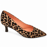 Décolleté Donna Giaguaro Beige Tacco Nero 50 mm - Art 3794