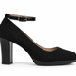 Morablu 2594 Velvet Nero Vernice Tacco 80