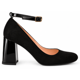 Décolleté Donna Nero Scamosciato Tacco 70 mm - Art 4069