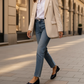 Ballerina Donna Blu Vernice Tacco 10 - Art 504