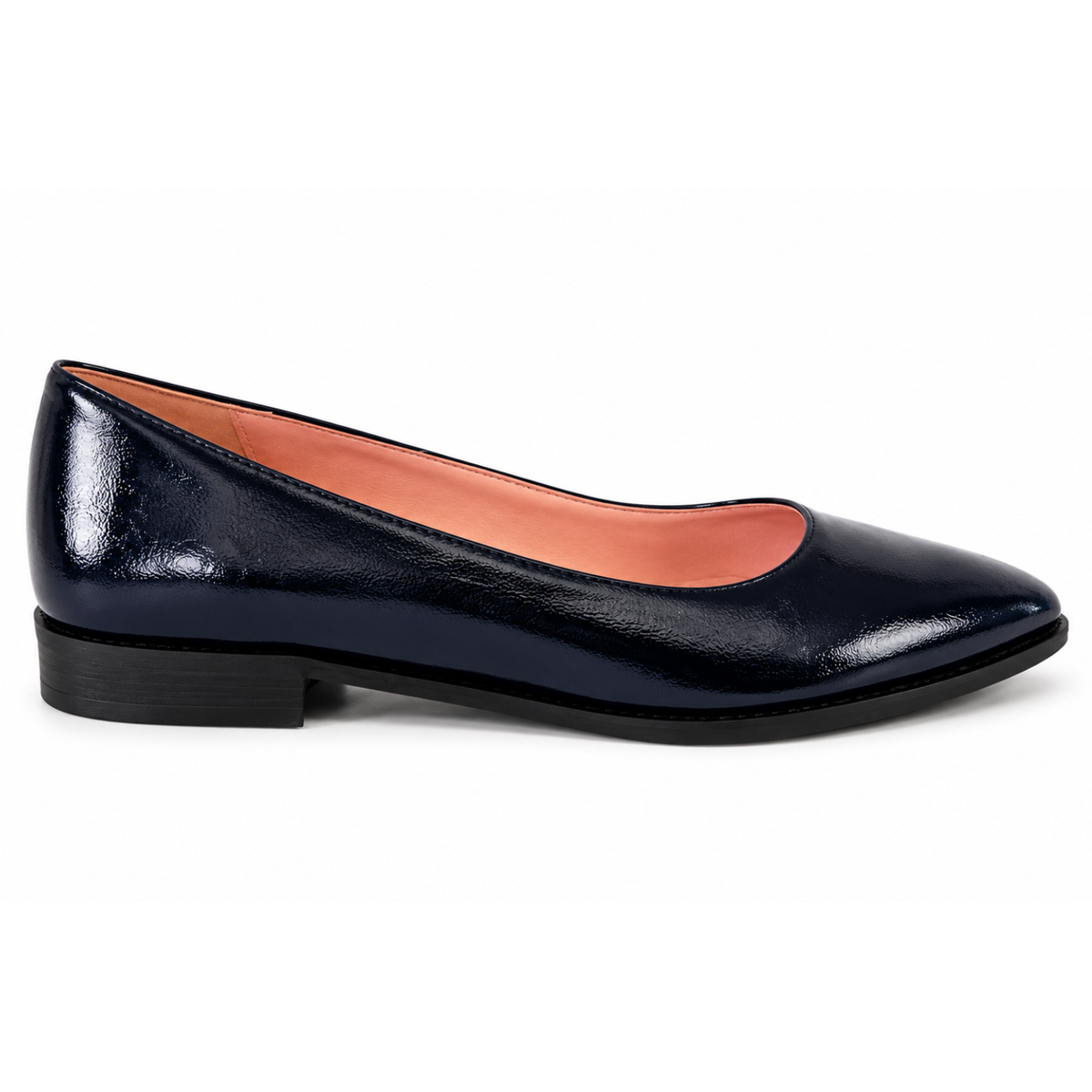 Ballerina Donna Blu Vernice Tacco 10 - Art 504