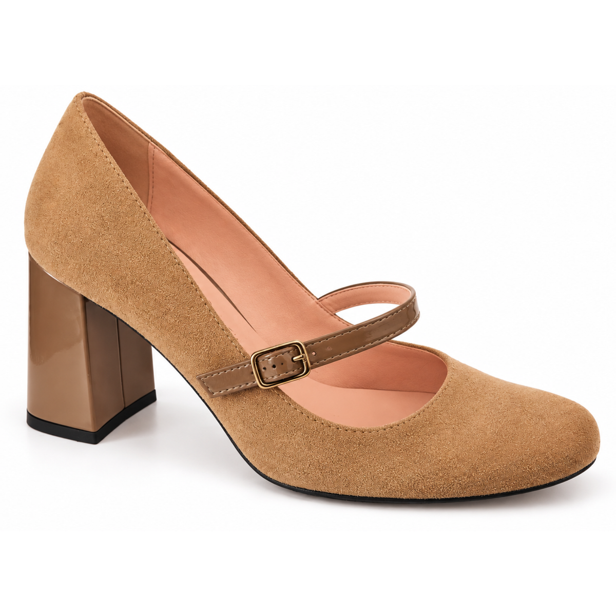 Décolleté Donna Taupè Scamosciato Tacco 70 mm - Art 4068