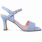 Morablu 3877 Sol Soft Celeste Sandalo Tacco 70