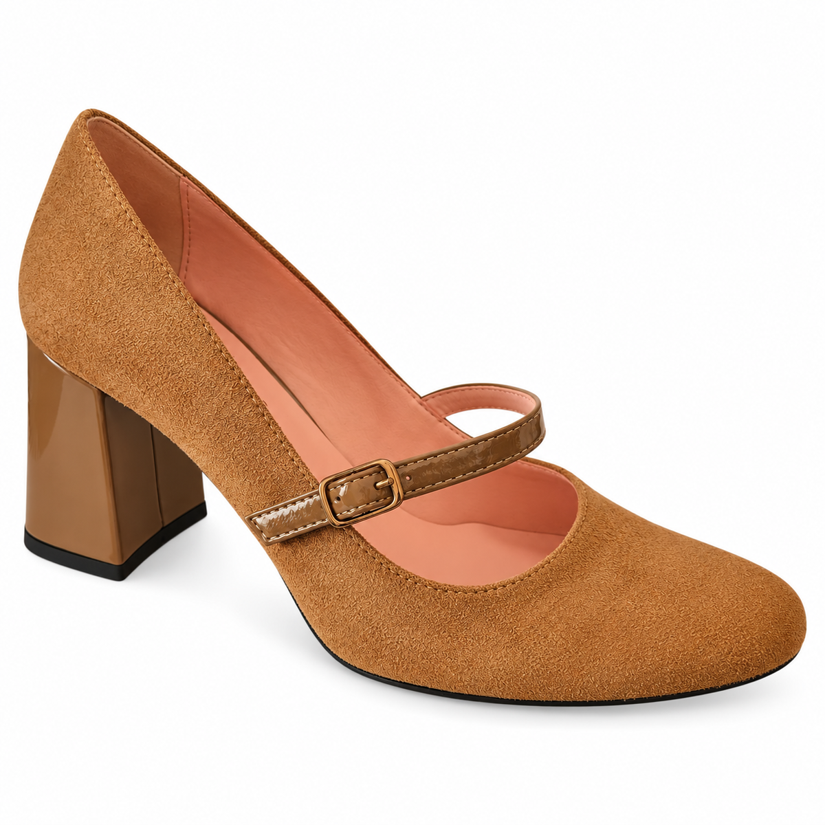 Décolleté Donna Taupè Scamosciato Tacco 70 mm - Art 4068