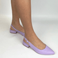Morablu 3191 Sol Soft Lilla Sandalo Basso Tacco 20