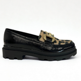 MORABLU 3453/FC CRISTAL AIR NERO / LEOPARDO BEIGE