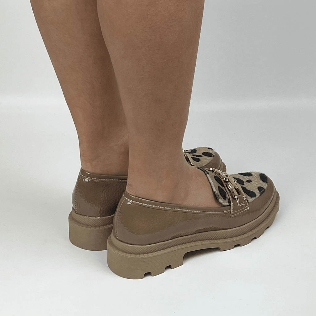 MORABLU 3465/FC CRISTAL FANGO / LEOPARDO BEIGE