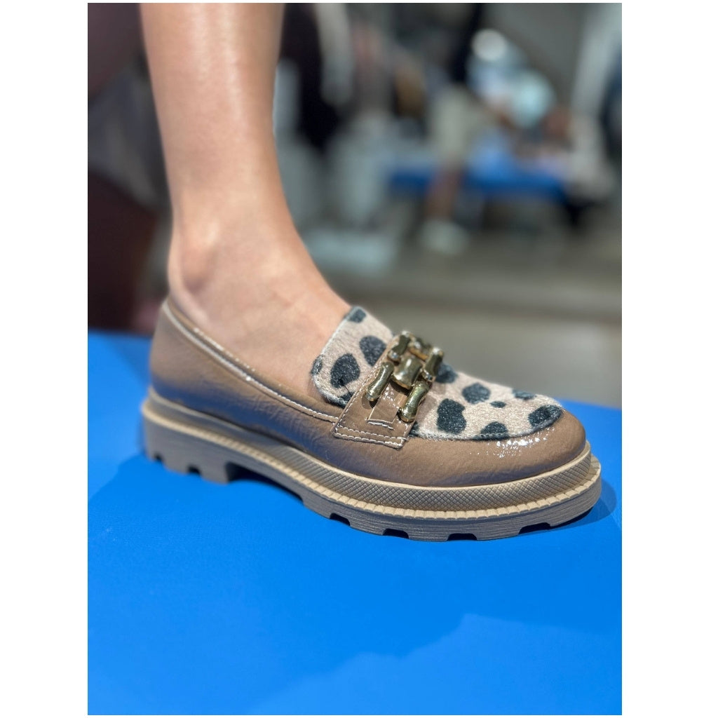 3465/FC CRISTAL FANGO / LEOPARDO BEIGE