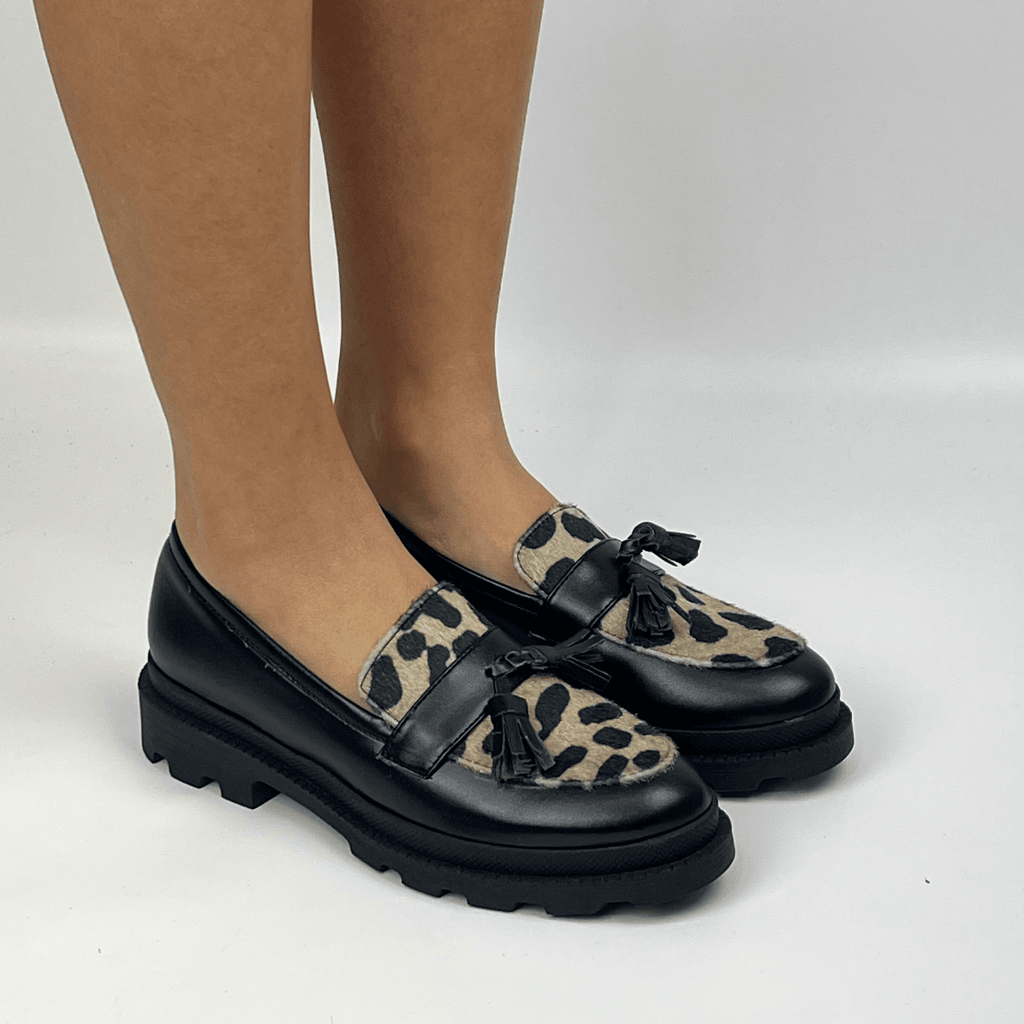 MORABLU 3469/FC SOL SOFT NERO / LEOPARDO BEIGE