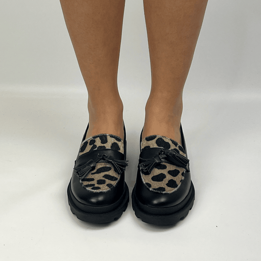 MORABLU 3469/FC SOL SOFT NERO / LEOPARDO BEIGE