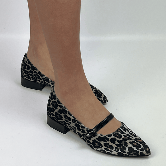 MORABLU 3495 GIAGUARO BEIGE / VERNICE NERA