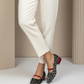 Morablu 3495 Giaguaro Beige Vernice Rossa Tacco 30