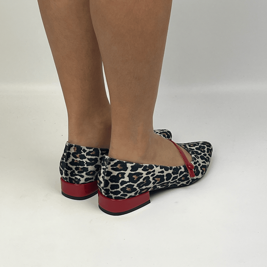 MORABLU 3495 GIAGUARO BEIGE / VERNICE ROSSA