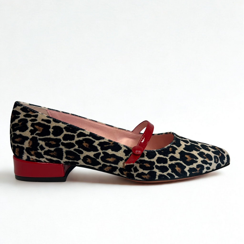 3495 GIAGUARO BEIGE / VERNICE ROSSA