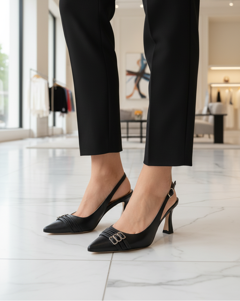 Morablu 3737 Sol Soft Nero Tacco 70