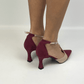 MORABLU 3753 VELVET BORDEAUX/SOL NUDE/ KING PLATINO