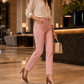 MORABLU 3836 CAMOSCIO PELLE MARRONE TACCO 90