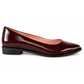 Ballerina Donna Marrone Vernice Tacco 10 - Art 504