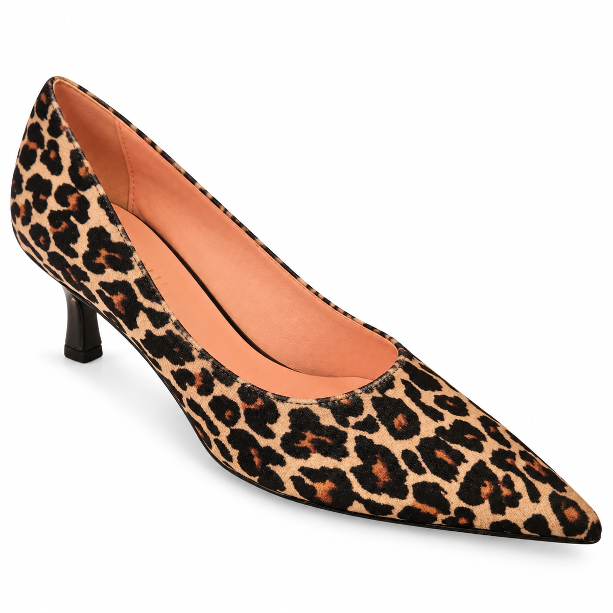 Décolleté Donna Giaguaro Beige Tacco Nero 50 mm - Art 3794