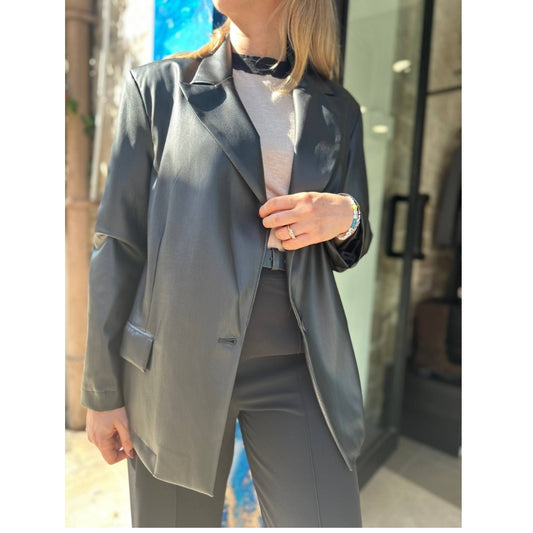 BLAZER IN ECOPELLE