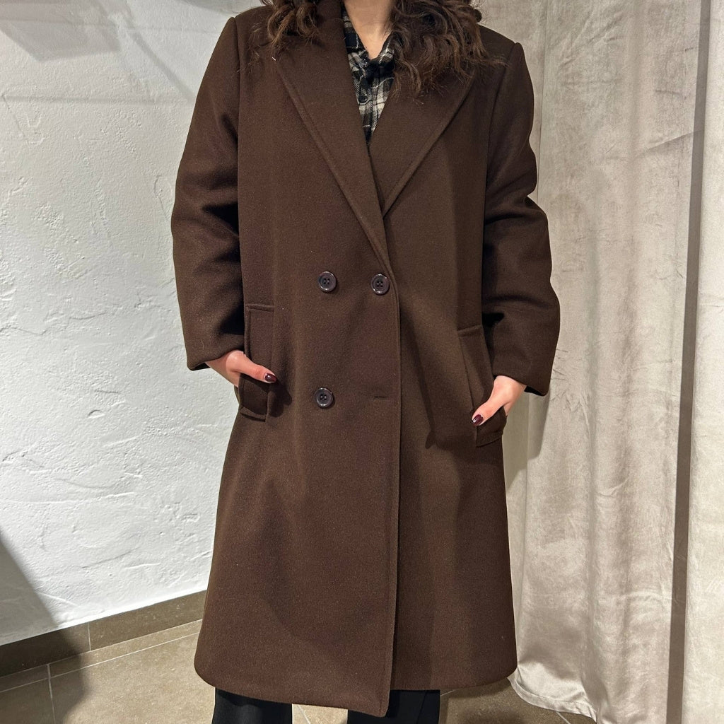 CAPPOTTO DOPPIOPETTO TESTA DI MORO