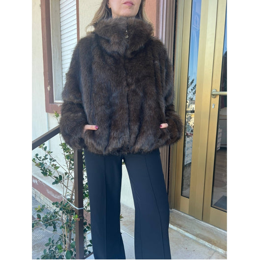 ECOPELLICCIA CON ZIP