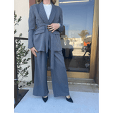 COMPLETO STRASS GRIGIO