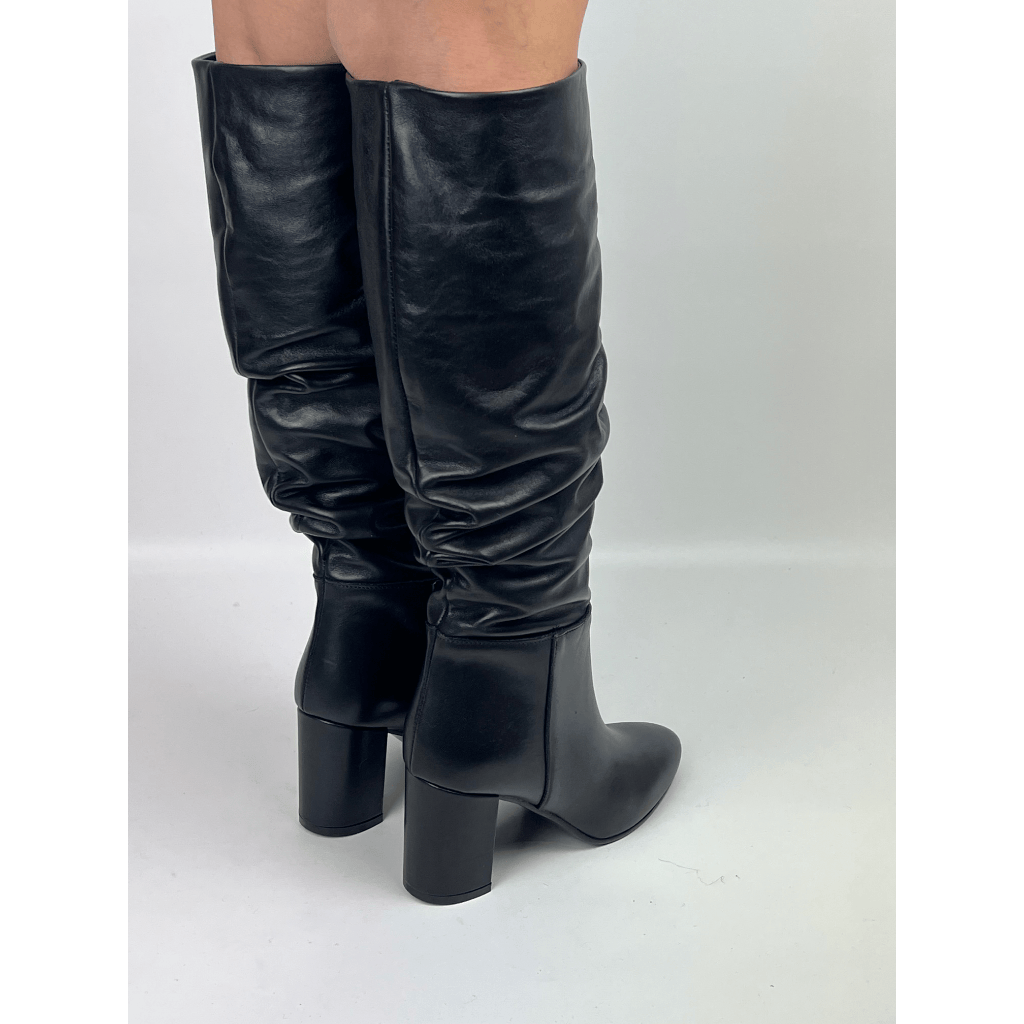 STIVALE SL703 VITELLO NERO