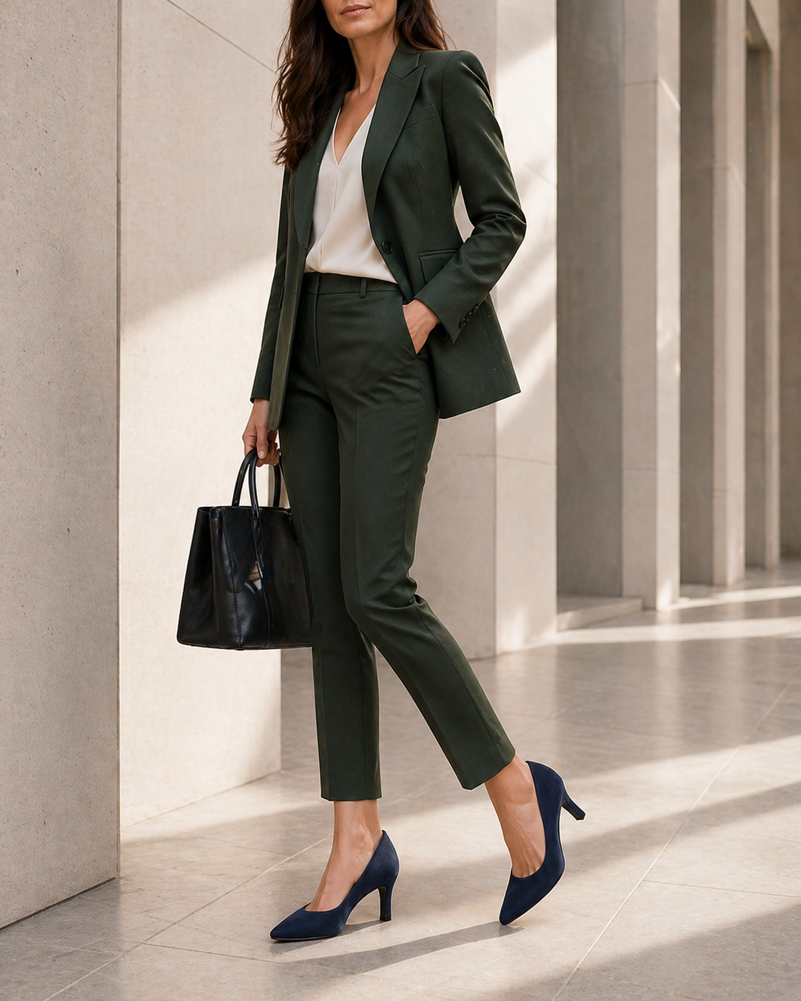 MORABLU 3861 CAMOSCIO PELLE BLU TACCO 50